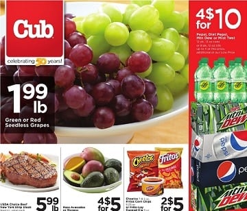 cub foods weekly ad may 31 june 6 2018 cub foods sale flyer
