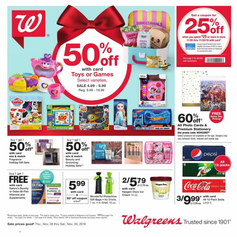 Walgreens Black Friday Ad 2020