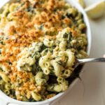 Artichoke and Pea Pasta Casserole