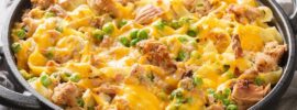 Creamy Tuna and Peas Casserole