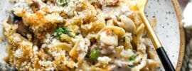 Gourmet Tuna and Wild Mushroom Casserole