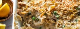 Tuna Casserole with Cream of Mushroom Soup