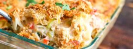 Tuna Casserole with Peas and Carrots