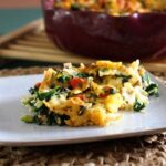 Tuna Casserole with Rice and Spinach