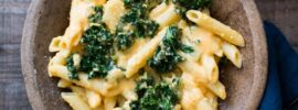 Creamy Asparagus and Leek Macaroni Bake