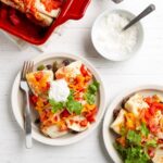 Black Bean and Rice Enchiladas