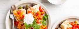 Black Bean and Rice Enchiladas