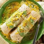 Cheesy Corn Enchiladas