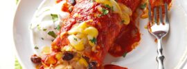Cheesy Turkey Enchiladas