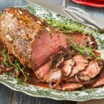 Herb-Infused Topside Roast Beef