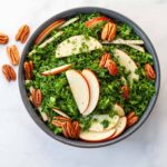 Crunchy Kale and Apple Slaw with Zesty Poppy Seed Dressing