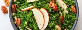 Crunchy Kale and Apple Slaw with Zesty Poppy Seed Dressing
