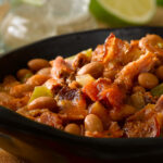 Savory Pulled Pork Baked Beans