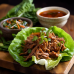 Flavorful Pulled Pork Lettuce Wraps