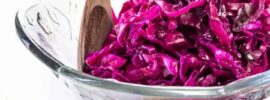 Red Cabbage Coleslaw Salad