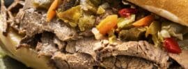 Slow-Cooked Pepperoncini Italian Beef Roast