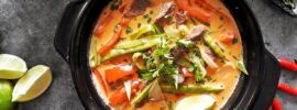 Savory Slow Cooker Red Curry Beef Pot Roast