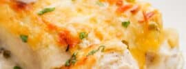 Sour Cream Chicken Enchiladas