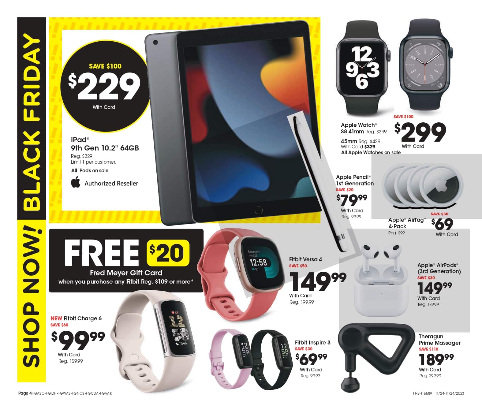 Fred Meyer Black Friday Ad 2024