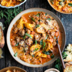 Savory Sausage Tortellini Soup