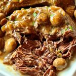 Slow Cooker Mushroom Roast Beef