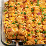 Easy Slow Cooker Bacon Cheeseburger Casserole