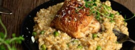 Quick Chicken & Pea Risotto