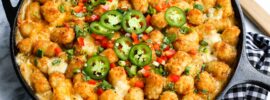 Spicy Tater Tot Casserole