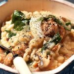Savory Sausage and Spinach Risotto