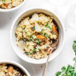 Shiitake and Sweet Pea Risotto Delight