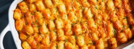Cheesy Tater Tot Breakfast Casserole