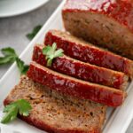 Caprese-Style Tomato and Basil Meatloaf