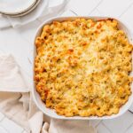 Cheesy Beef Macaroni Casserole
