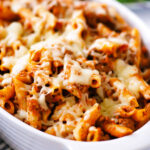 Cheesy Beef and Penne Bake