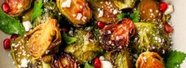 Spicy Mint-Infused Brussels Sprouts Delight