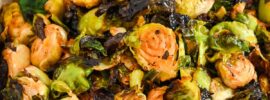 Savory Brussels Sprouts with Shrimp Infusion