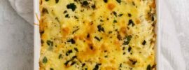 Hearty Ground Beef Spinach Casserole