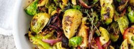 Lemon-Thyme Brussels Sprouts