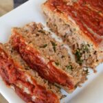 Feta-Stuffed Meatloaf with Roasted Peppers