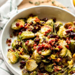 Cranberry-Infused Roasted Brussels Sprouts with Brown Butter Symphony
