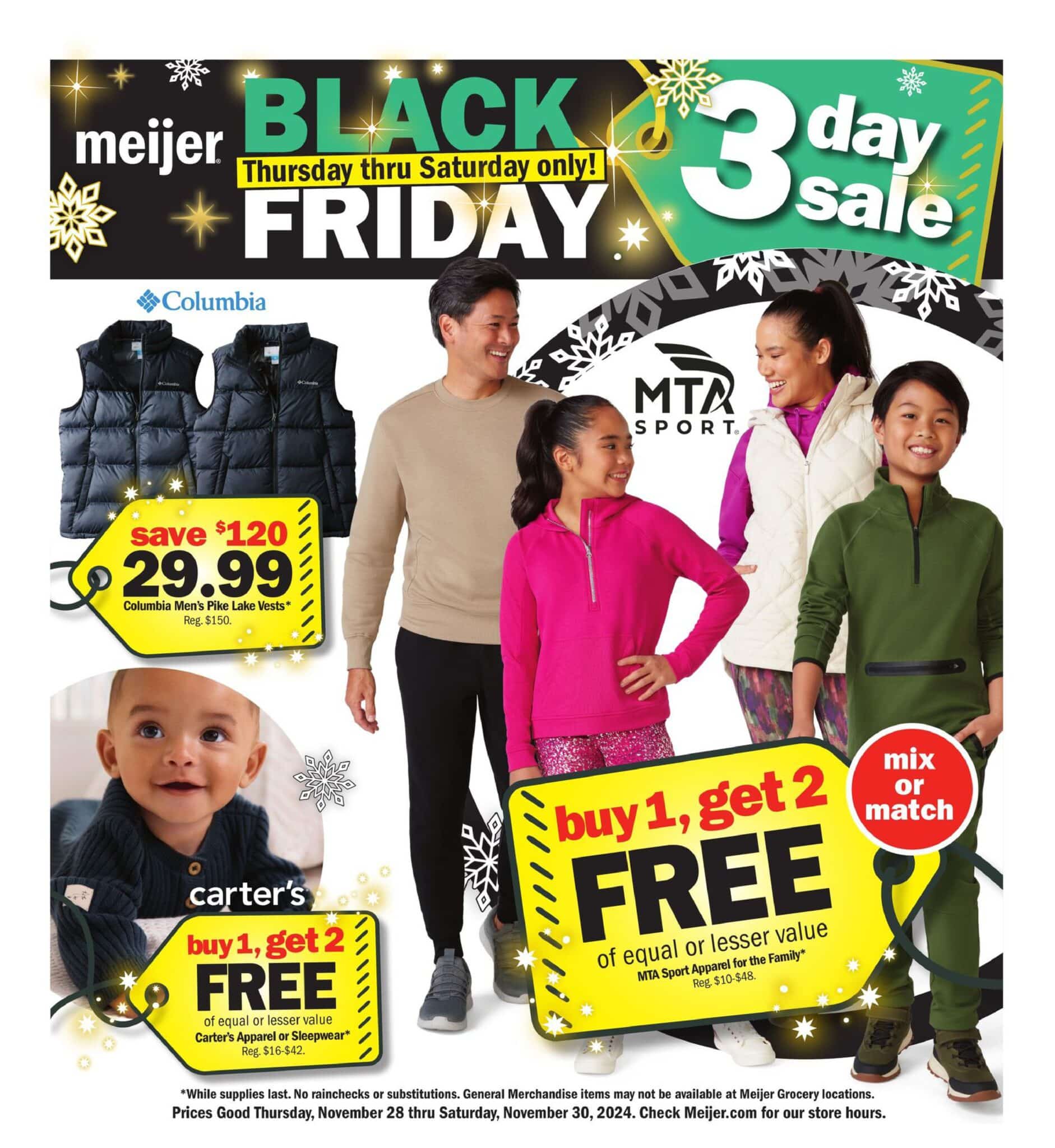 Meijer Black Friday Ad 2025