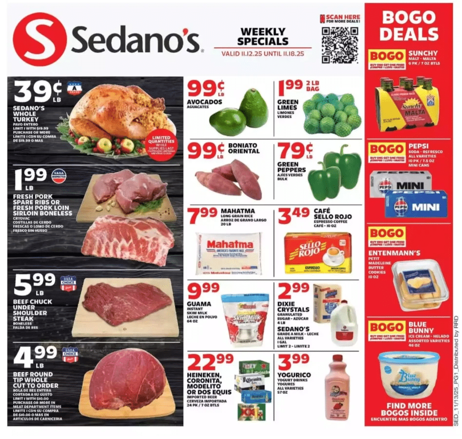Sedano's Weekly Flyer Specials