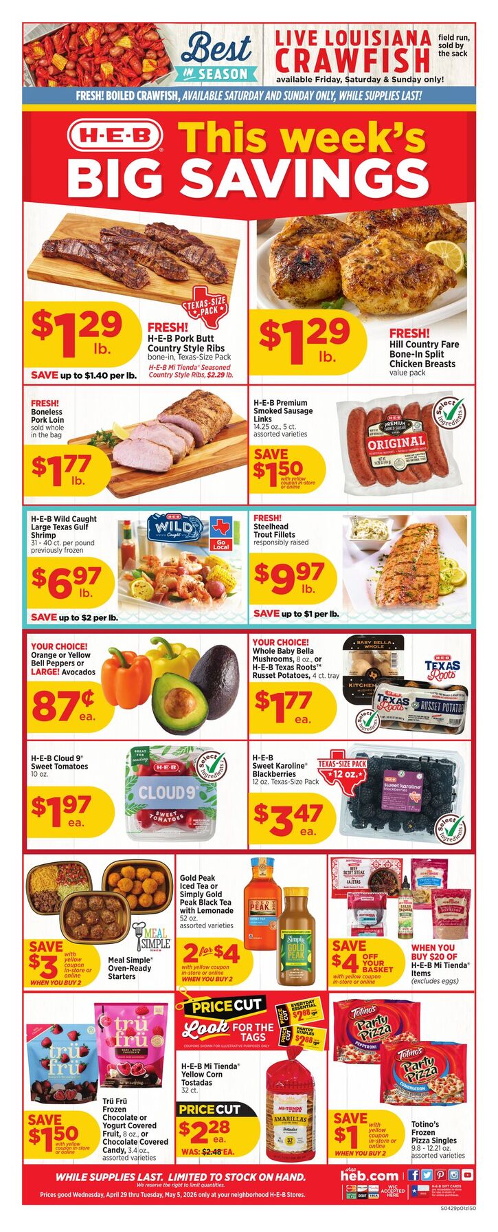 HEB Weekly Ad