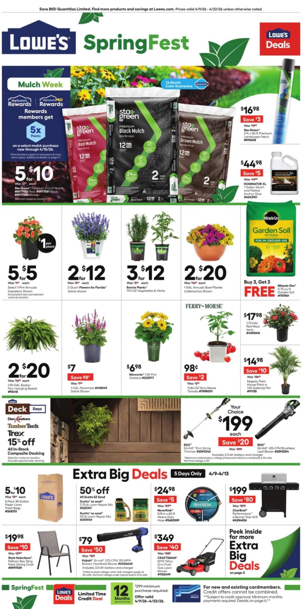 Lowe's Weekly Ad