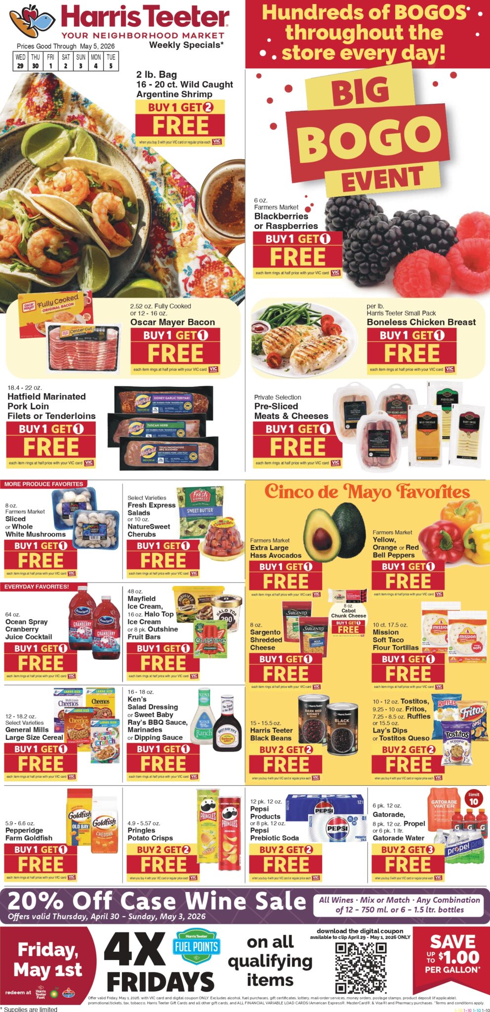 Harris Teeter Weekly Specials