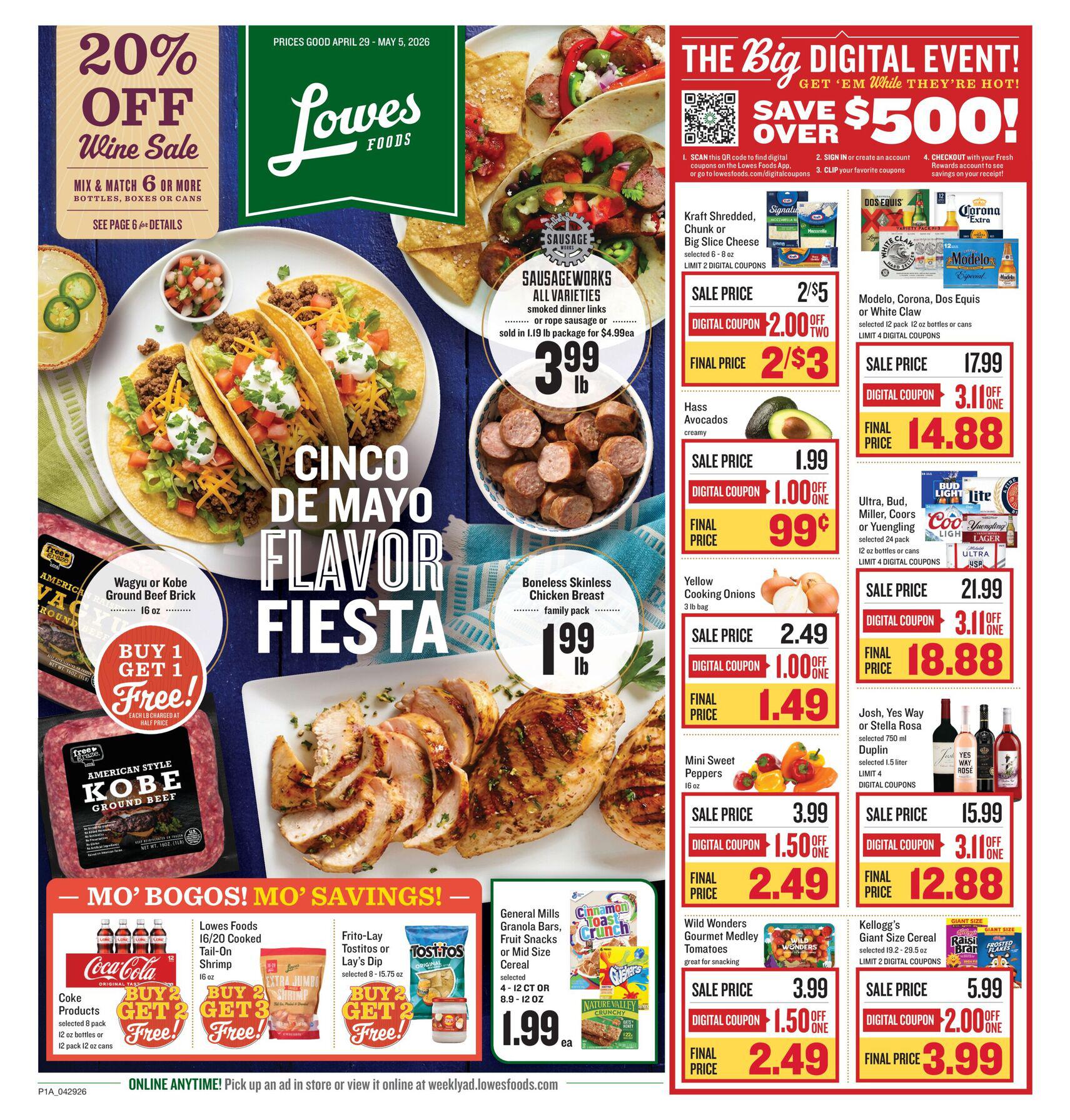 Lowes Foods Weekly Specials