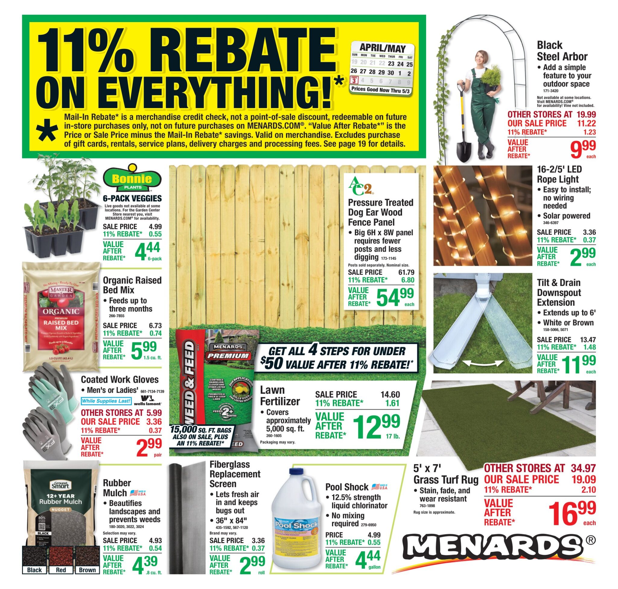 Menards Ad Deals