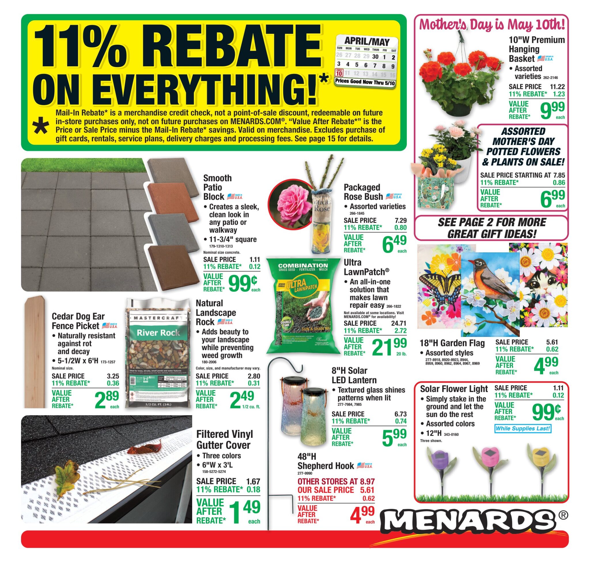 Menards Ad Deals