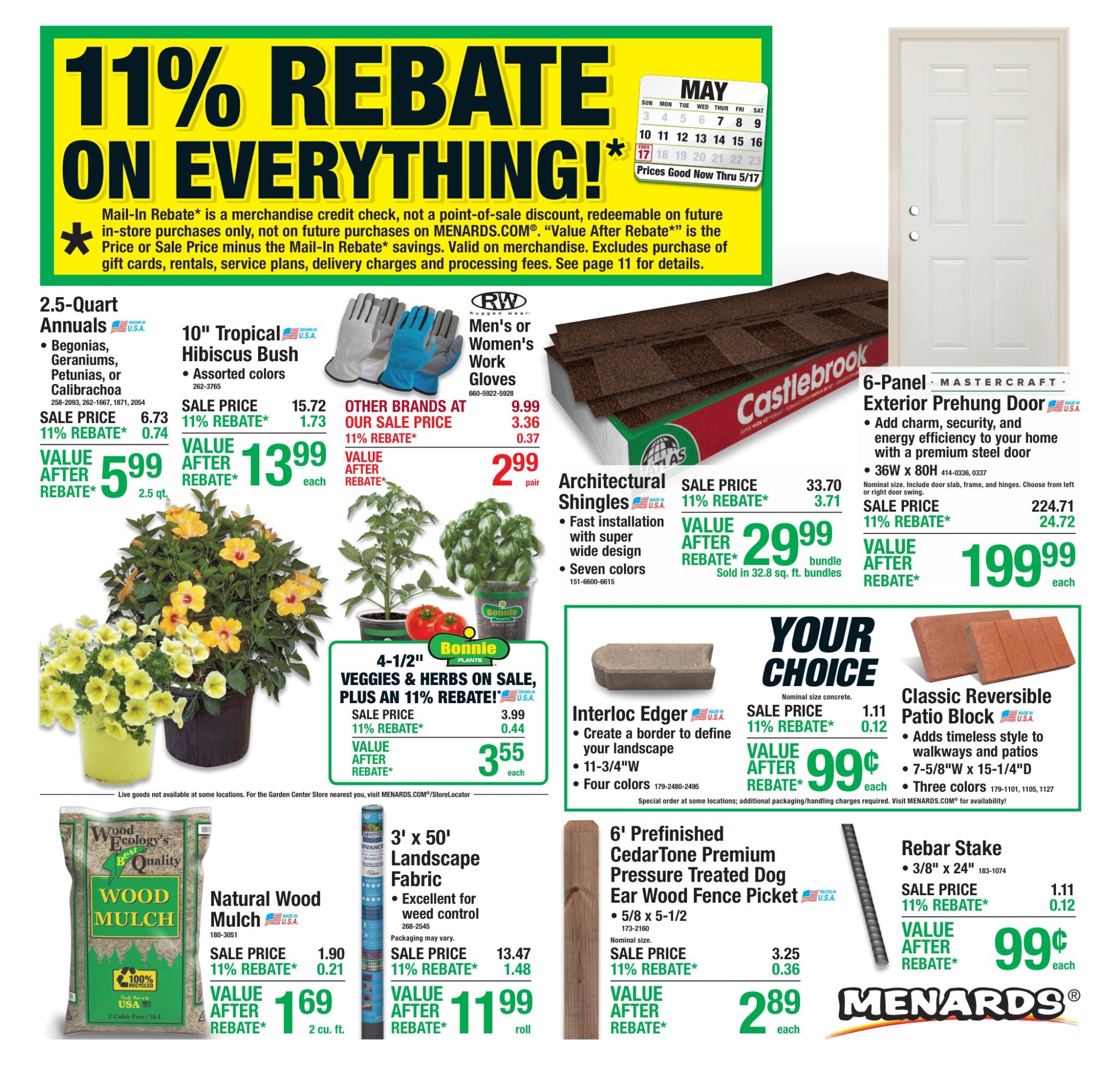 Menards Ad Deals