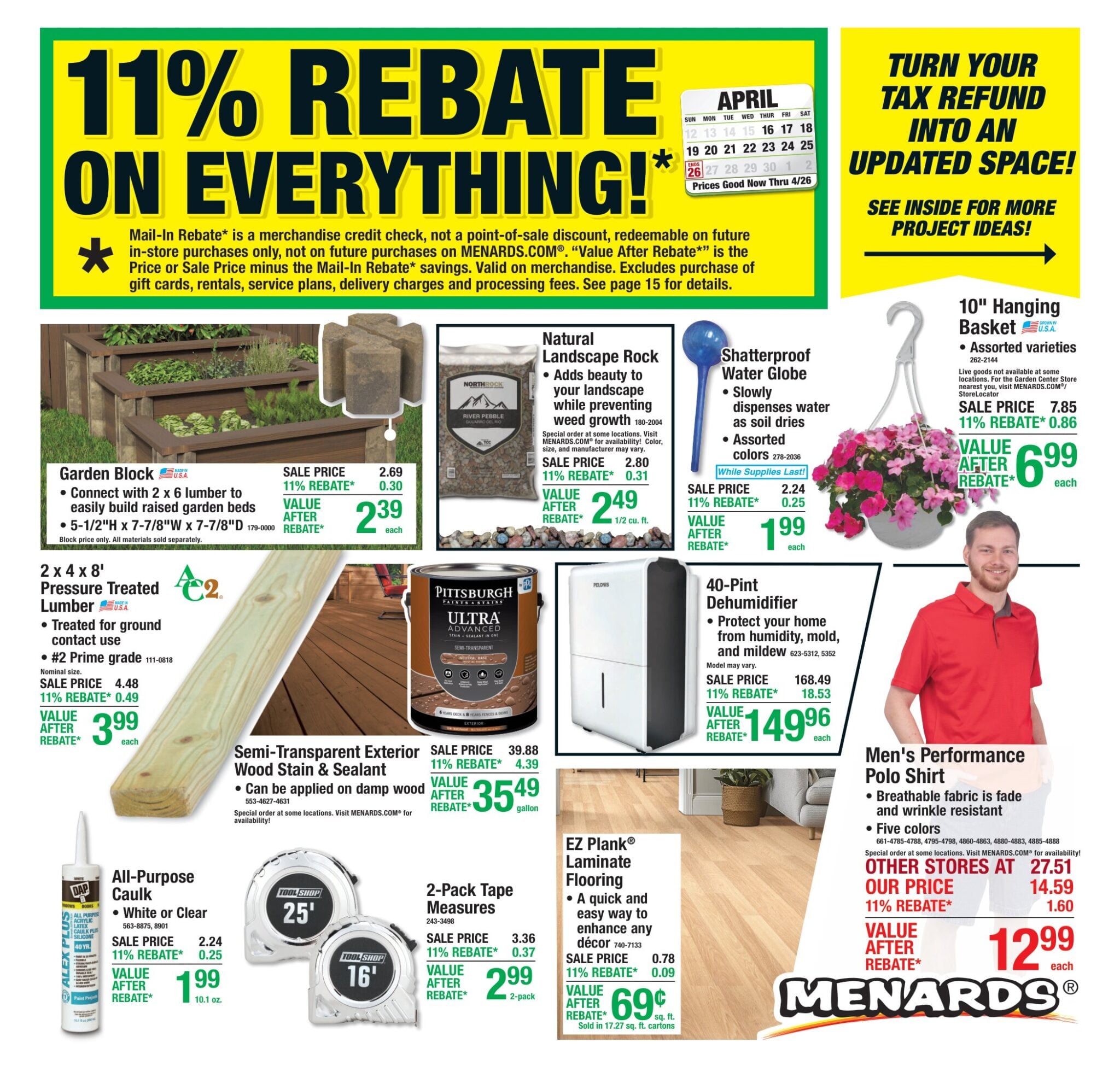 Menards Ad Deals